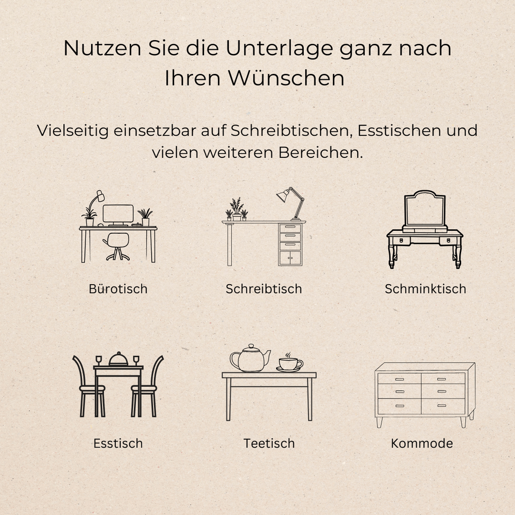 Velvora - Premium Schreibtischunterlage