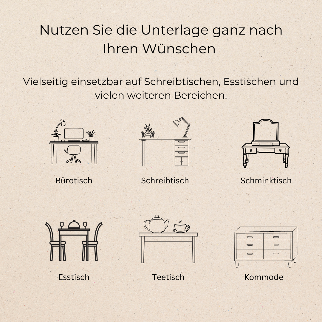 Velvora - Premium Schreibtischunterlage