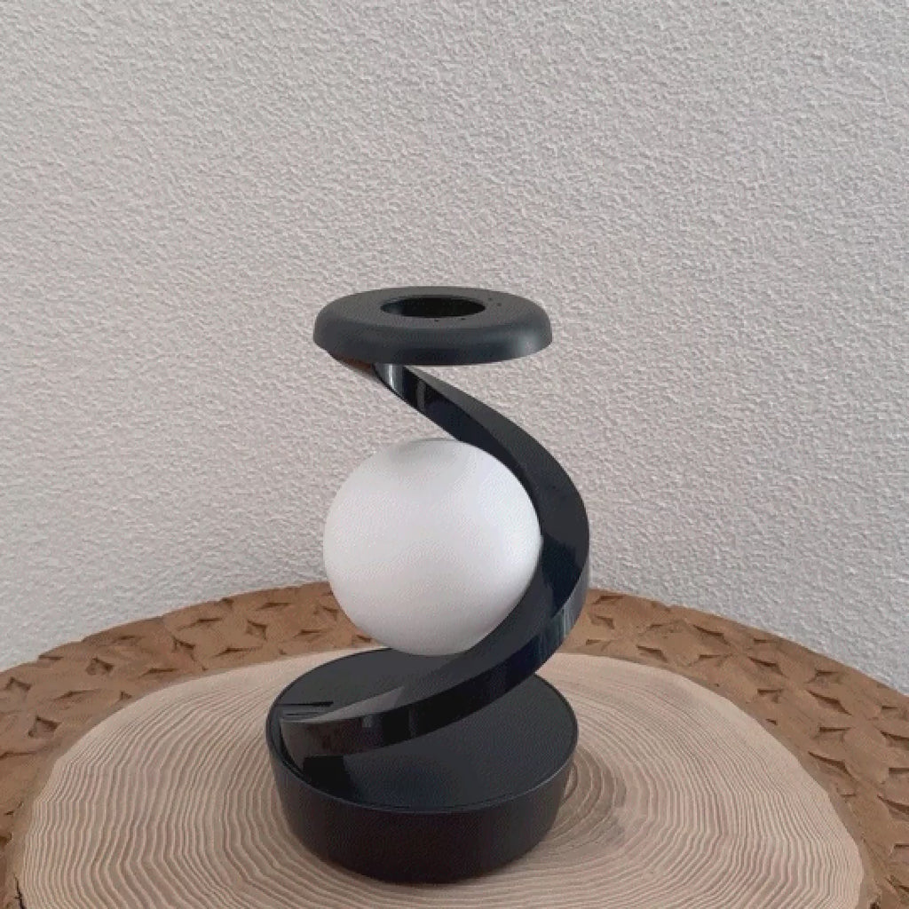 LUMASPIN - Magische Designleuchte mit eingebauter Ladevorrichtung